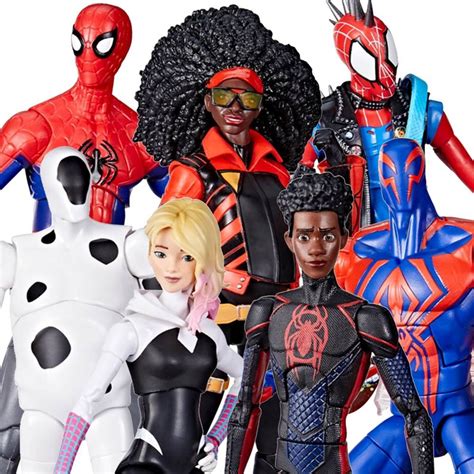 spider man across the spider verse action figures|Marvel Legends Series Spider